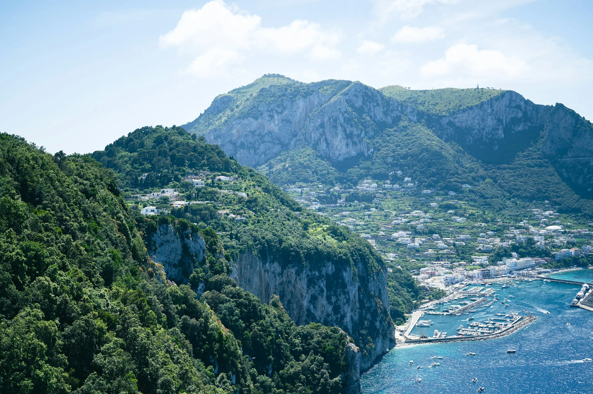 Veduta di Capri