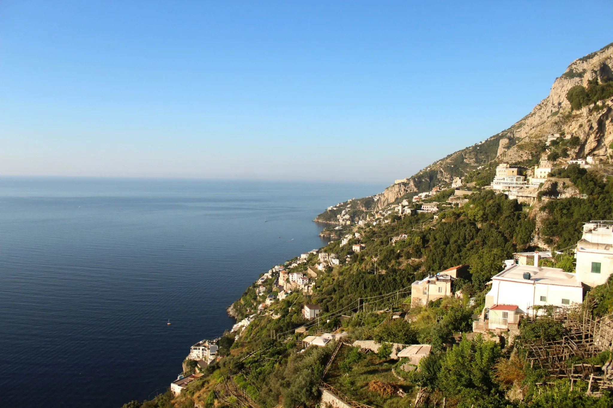 Amalfi mare veduta