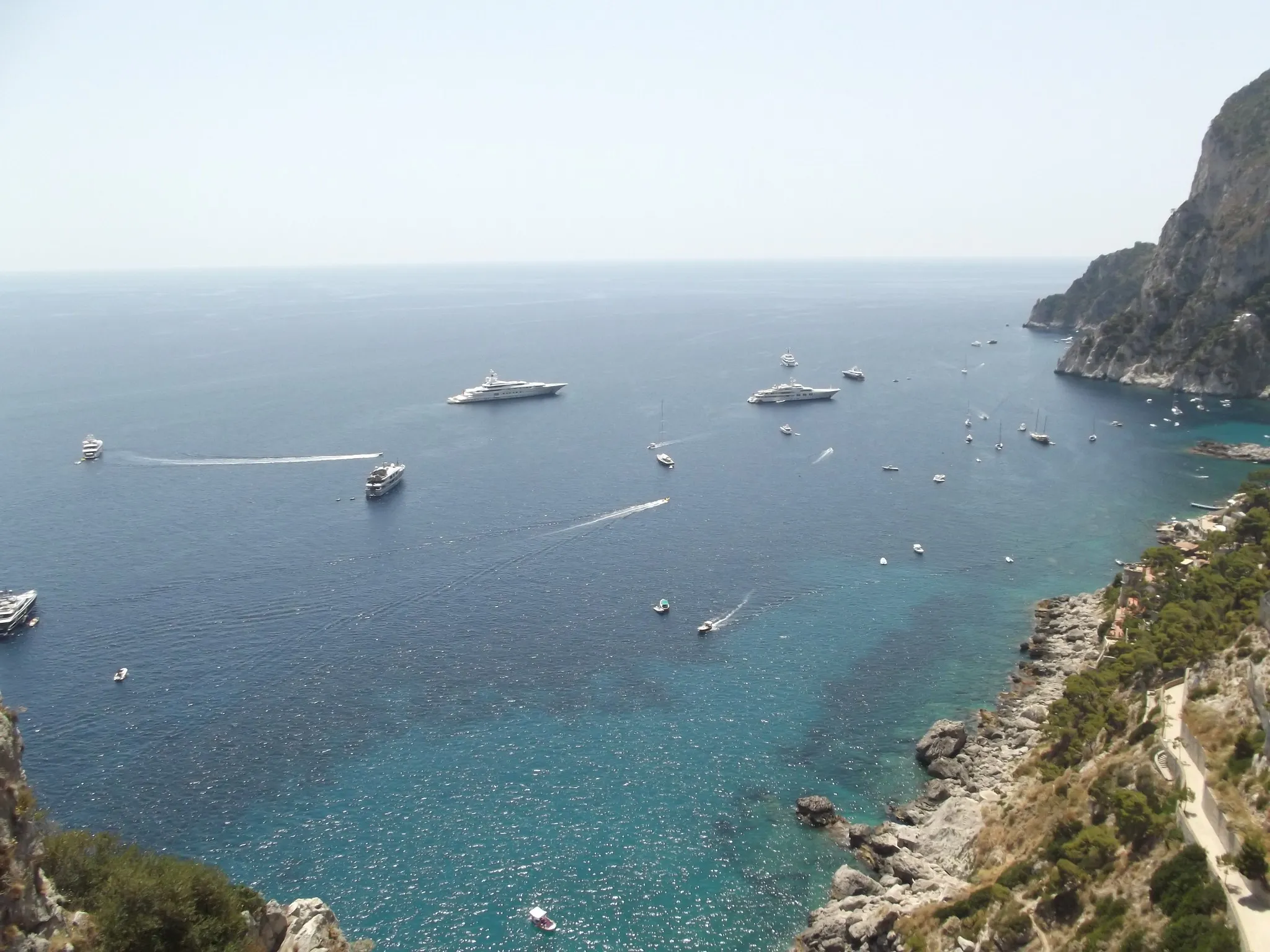 via krupp, capri mare