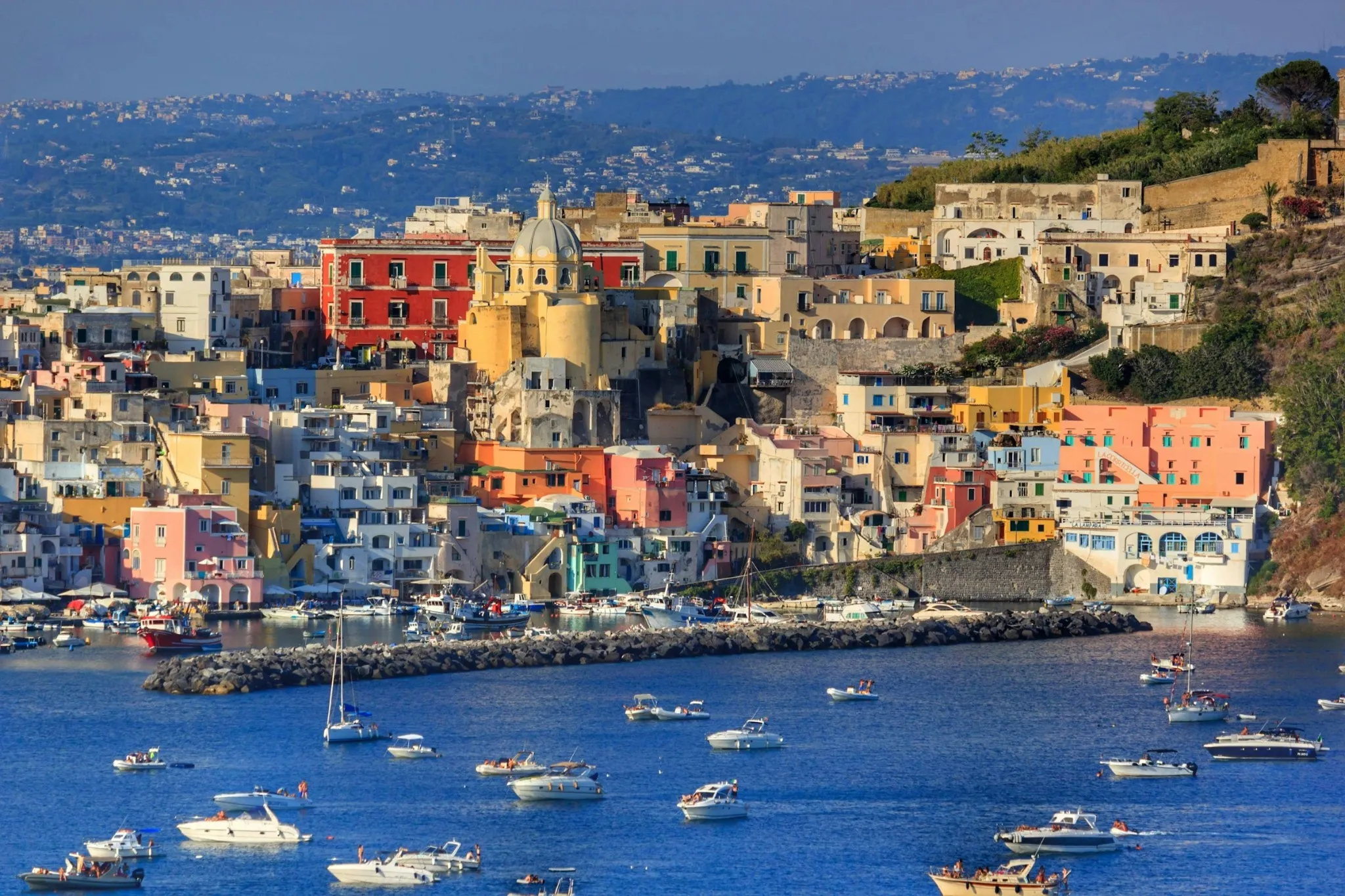 procida dal mare